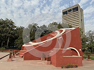 Jantar Mantar Observatory in Delhi, India