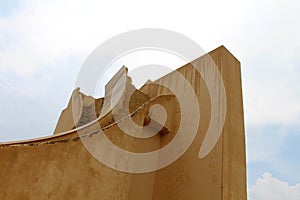 Jantar Mantar Observatory in Jaipur, it has some architectural a