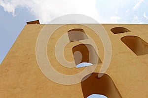 Jantar Mantar Observatory in Jaipur, it has some architectural a