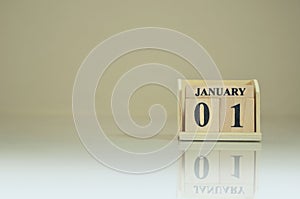 January 01, Empty Cover background