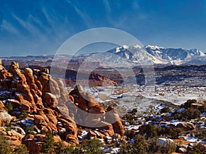 January Afternoon at the Fiery Furnace of Arches