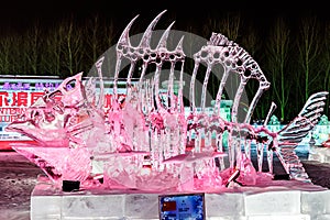 January 2015 - Harbin, China - International Ice and Snow Festival