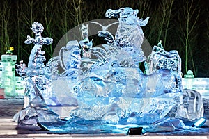 January 2015 - Harbin, China - International Ice and Snow Festival