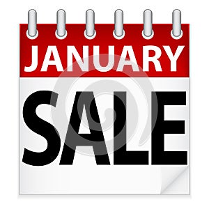 January Sale Icon