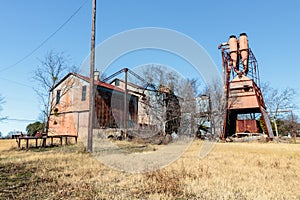 Old Crawford Mill in Walburg Texas, Movie Set