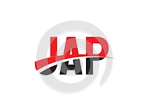 JAP Letter Initial Logo Design Vector Illustration photo