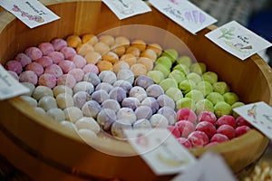 japan dango at thai market.