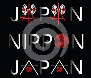 Japan design logos