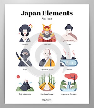 Japan elements flat pack