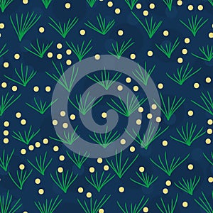 Japan glasses line circle seamless pattern