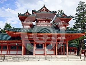 JAPAN. Kyoto. Heian-jingu Shrine