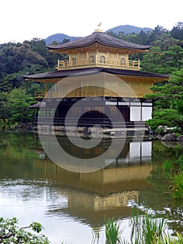 JAPAN. Kyoto. Kinkaku-ji Temple