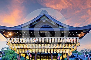 Japan. Kyoto. Yasaka shrine temple