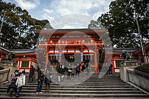 Japan - Kyoto - Yasaka temple cerebration