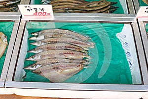 Japan Morning Market, Katsuura, Local stall holders can be seen selling thier produce in this 400 year old Market place.