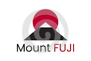 Japan Mount Fuji, Fuji-san, Fujiyama logo