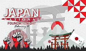 japan nation foundation day February