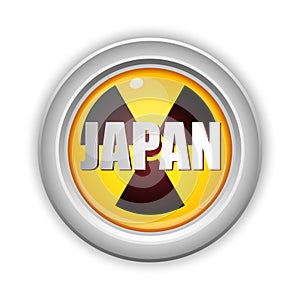 Japan Nuclear Disaster Button