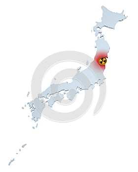 Japan radioactive hazard.