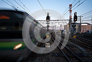 Japan rail system for mass transportation