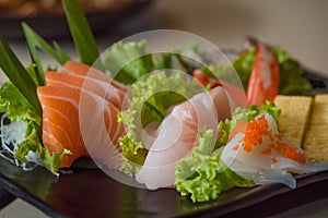 Japan sashimi set