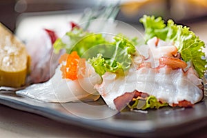 Japan sashimi set