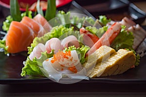 Japan sashimi set