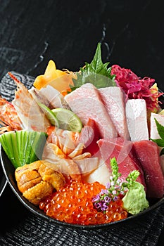 Japan sashimi set mix