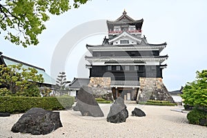 Japan sightseeing castle tour. \'Kiyosu Castle\' Located in Kiyosu City, Aichi Prefecture.