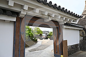 Japan sightseeing castle tour. \'Kiyosu Castle\' Located in Kiyosu City, Aichi Prefecture.