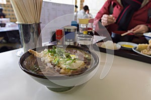 Japan tempura soba