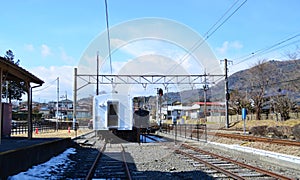 Japan train station