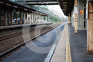 Japan train station