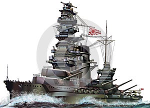 Japanese Battleship photo
