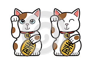 Japanese beckoning cat, good luck cat