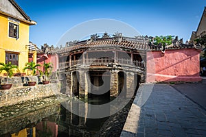 The Japanese Bridge at Hoi An, ancient city in central Vietnam