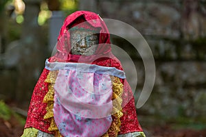 Japanese Buddha Statues (Jizo Bodhisattva) at Koyasan