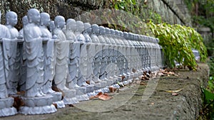 Japanese buddhist statues photo