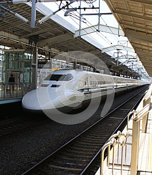 Japanese bullet train