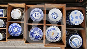 Japanese Ceramics For Sale in Kyoto, Japan