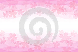 Japanese cherry blossom abstract or spring pink wind background