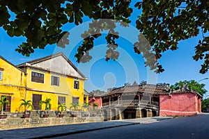 Japanese Covered Bridge, also called Lai Vien Kieu