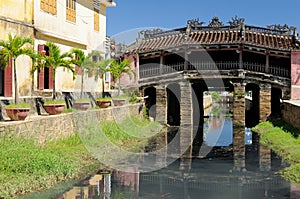 Japanese covered brigde in Hoi An photo