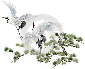 Japanese crane