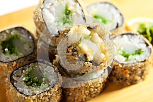 Japanese Cuisine - Deep-fried Sushi Roll