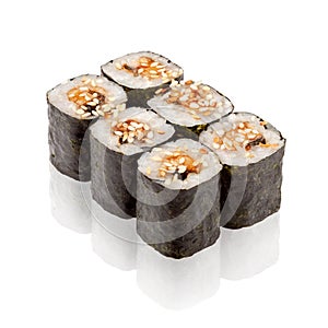 Japanese cuisine. Maki sushi.