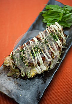 Japanese Cuisine Okonomiyaki