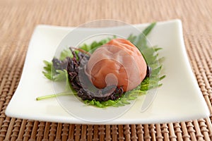 Japanese cuisine, Pickled plum