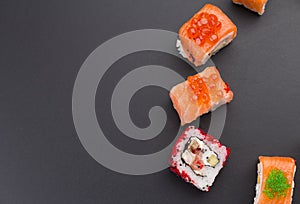 Japanese cuisine. Sushi.