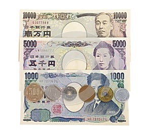 Japanese currency yen